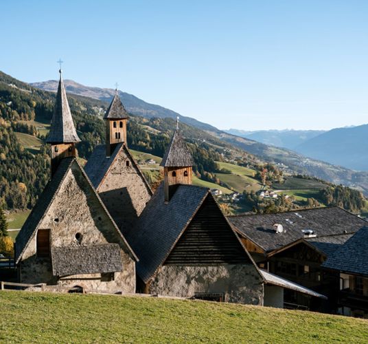 Dreikirchen im Sommer